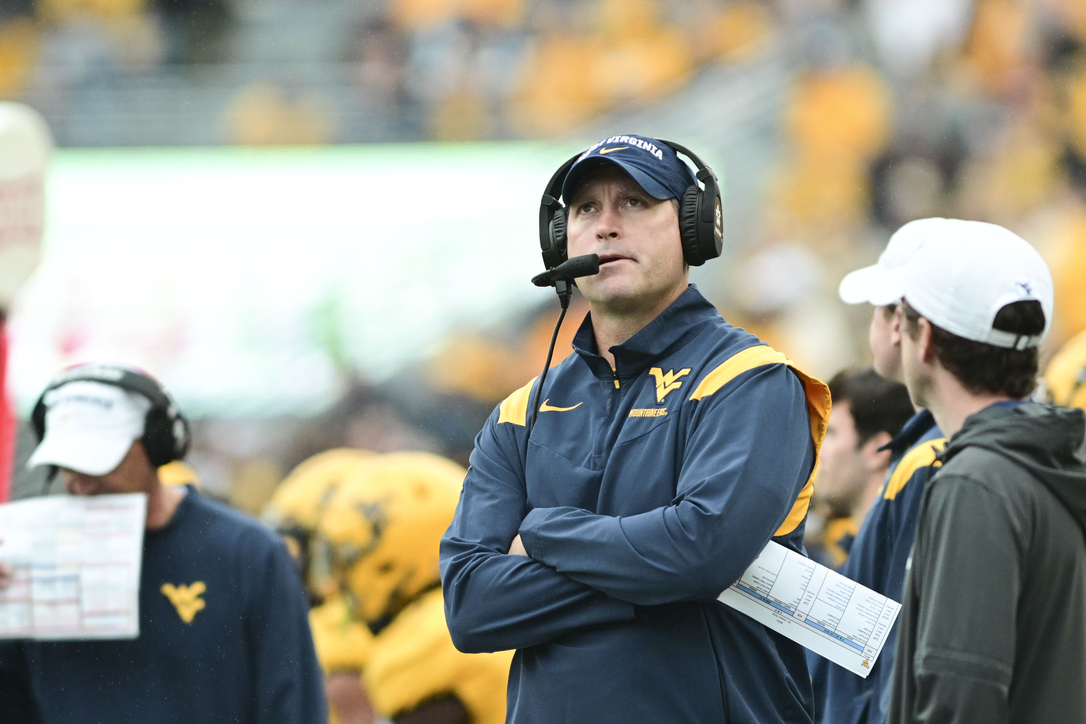 NOTEBOOK: Jordan Lesley gets a different perspective calling WVU's defense from the box